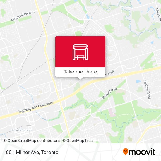 601 Milner Ave map