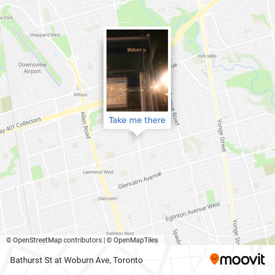 Map Of Bathurst Street Toronto How To Get To Bathurst St At Woburn Ave In Toronto By Bus, Subway Or  Streetcar?