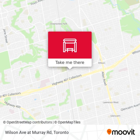 Wilson Ave at Murray Rd plan