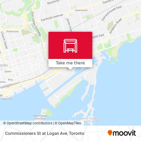 Commissioners St at Logan Ave plan