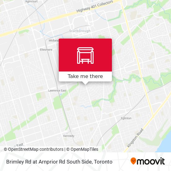 Brimley Rd at Arnprior Rd South Side map