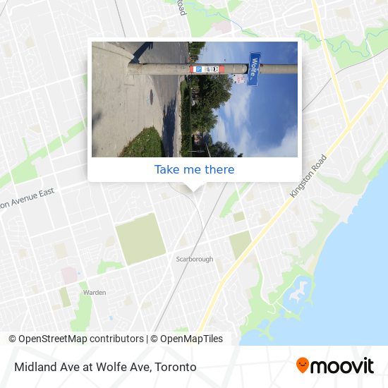 Midland Ave at Wolfe Ave plan