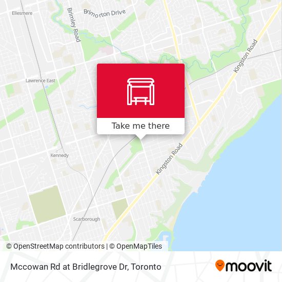 Mccowan Rd at Bridlegrove Dr plan