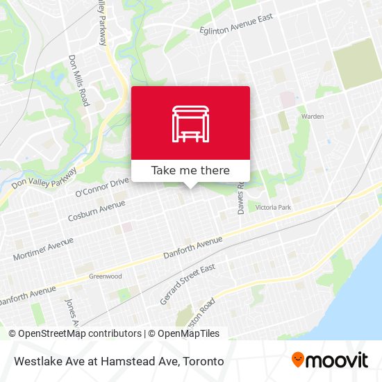 Westlake Ave at Hamstead Ave plan