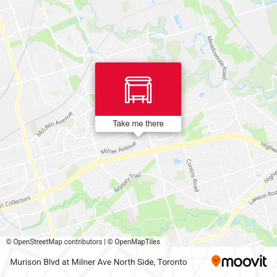 Murison Blvd at Milner Ave North Side map