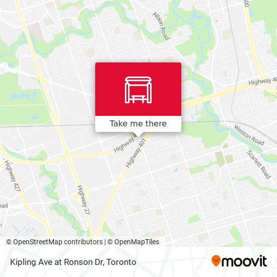 Kipling Ave at Ronson Dr plan