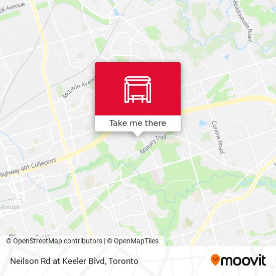 Neilson Rd at Keeler Blvd plan