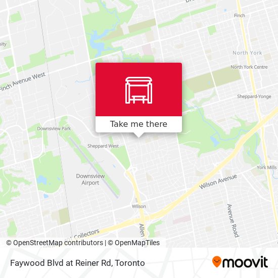 Faywood Blvd at Reiner Rd plan