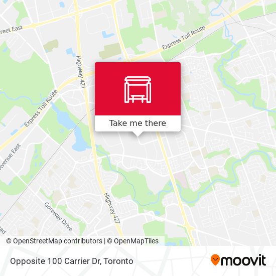 Opposite 100 Carrier Dr plan