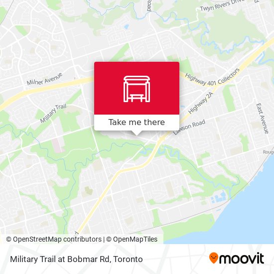 Military Trail at Bobmar Rd plan
