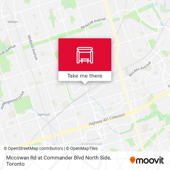 Mccowan Rd at Commander Blvd North Side plan