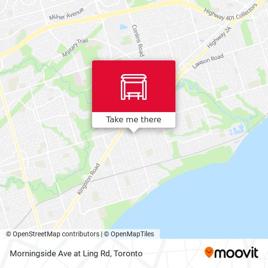 Morningside Ave at Ling Rd plan