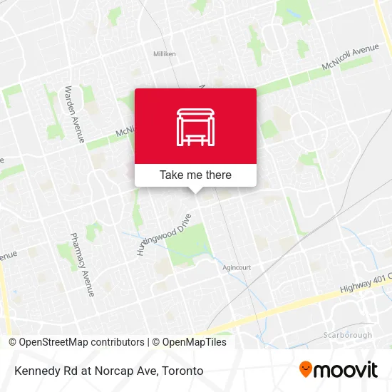 Kennedy Rd at Norcap Ave map