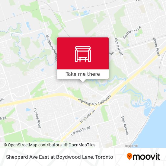 Sheppard Ave East at Boydwood Lane plan