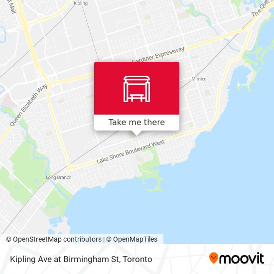 Kipling Ave at Birmingham St plan