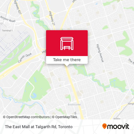 The East Mall at Talgarth Rd map