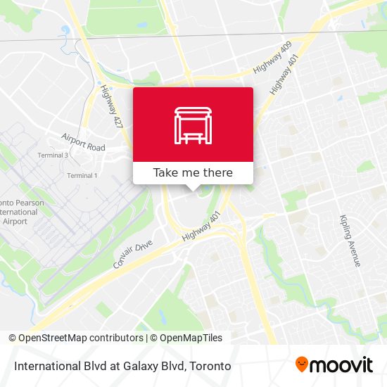International Blvd at Galaxy Blvd plan