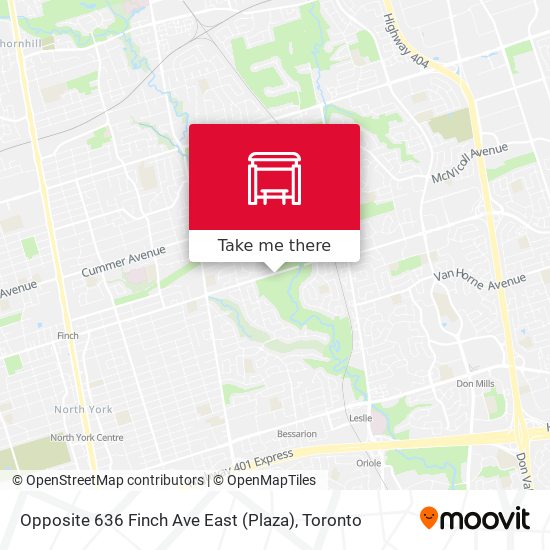 Opposite 636 Finch Ave East (Plaza) plan