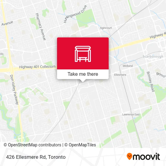 426 Ellesmere Rd map