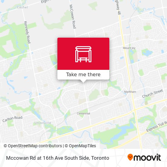 Mccowan Rd at 16th Ave South Side plan