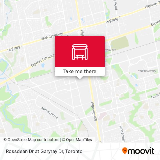 Rossdean Dr at Garyray Dr plan