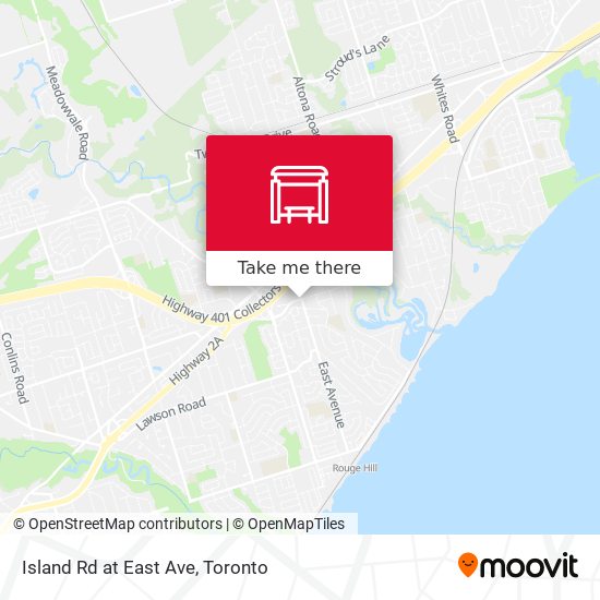 Island Rd at East Ave plan