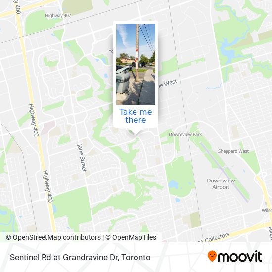 Sentinel Rd at Grandravine Dr plan