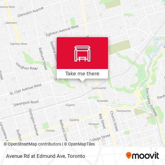 Avenue Rd at Edmund Ave plan