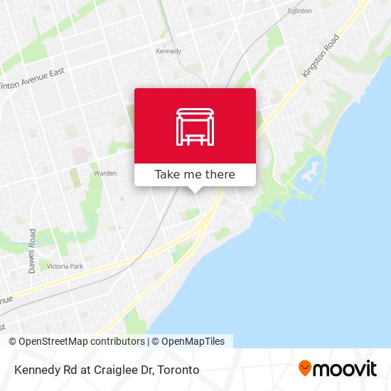 Kennedy Rd at Craiglee Dr map