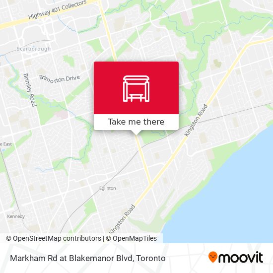 Markham Rd at Blakemanor Blvd map