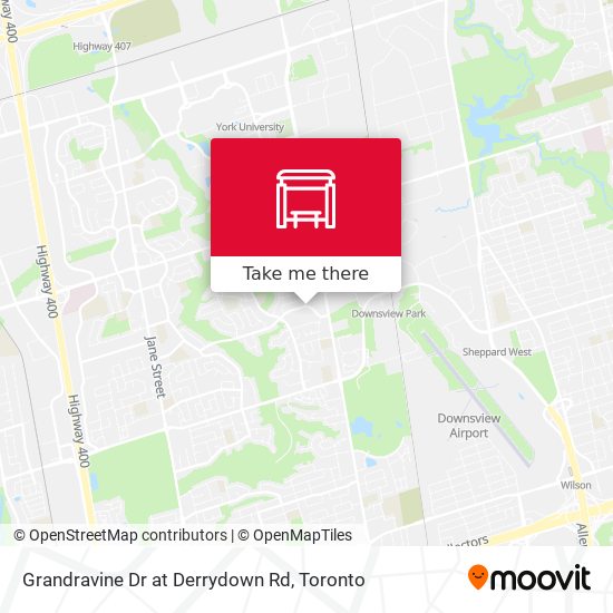 Grandravine Dr at Derrydown Rd map