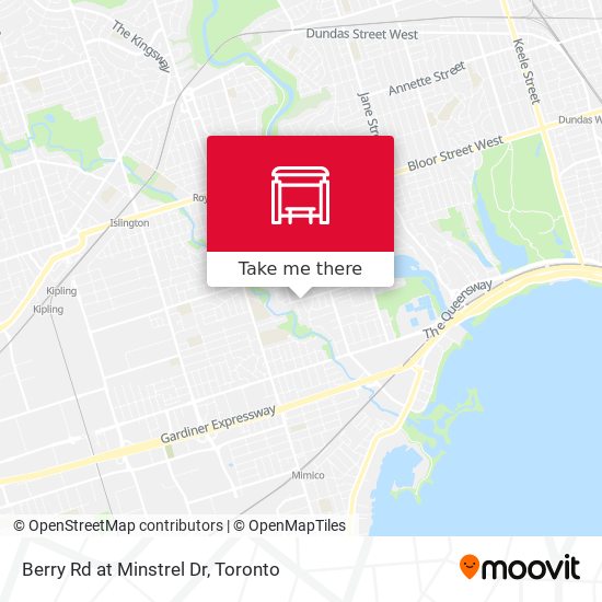 Berry Rd at Minstrel Dr map
