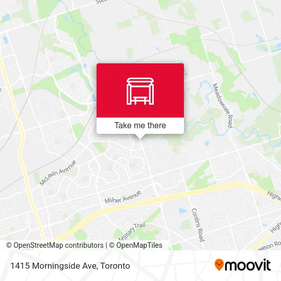 1415 Morningside Ave map