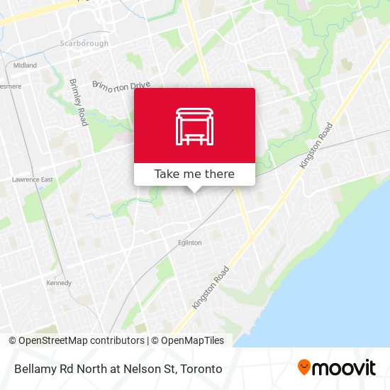 Bellamy Rd North at Nelson St map