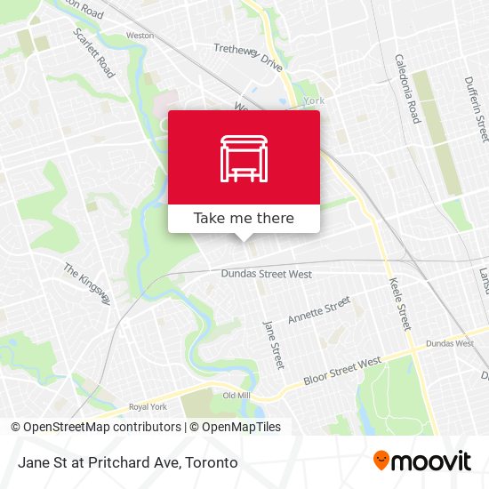 Jane St at Pritchard Ave plan