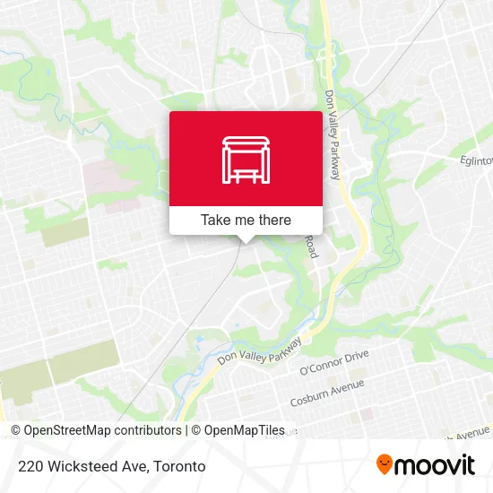 220 Wicksteed Ave map