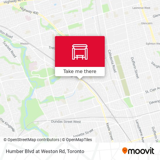 Humber Blvd at Weston Rd plan