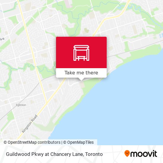 Guildwood Pkwy at Chancery Lane map