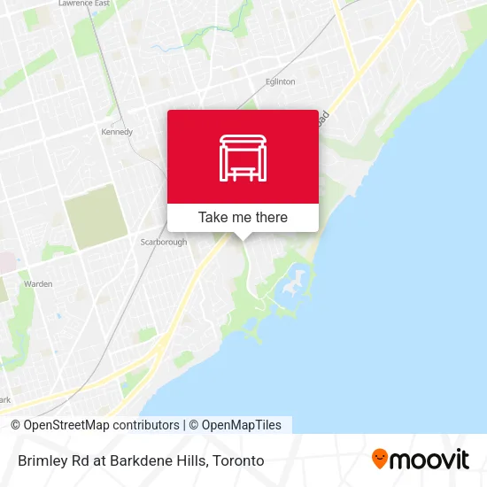 Brimley Rd at Barkdene Hills map