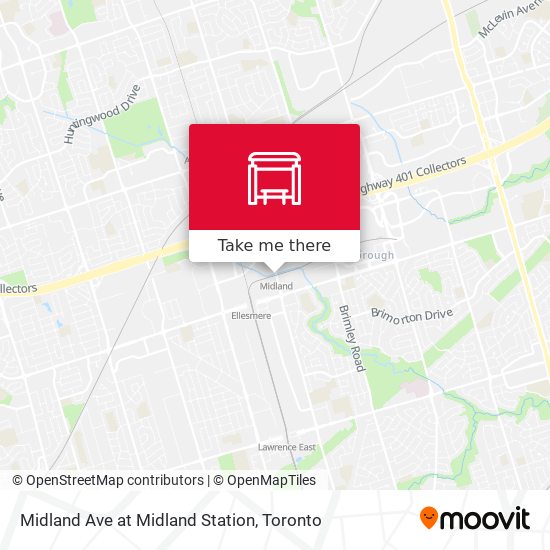 Midland Ave at Midland Station plan