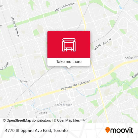 4770 Sheppard Ave East plan