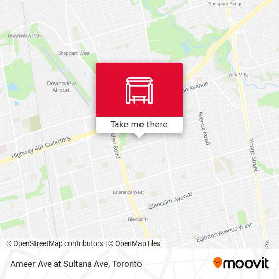 Ameer Ave at Sultana Ave map