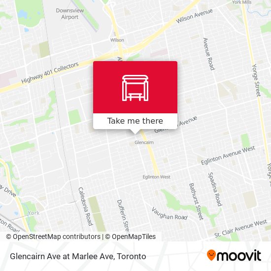 Glencairn Ave at Marlee Ave plan