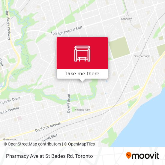 Pharmacy Ave at St Bedes Rd map