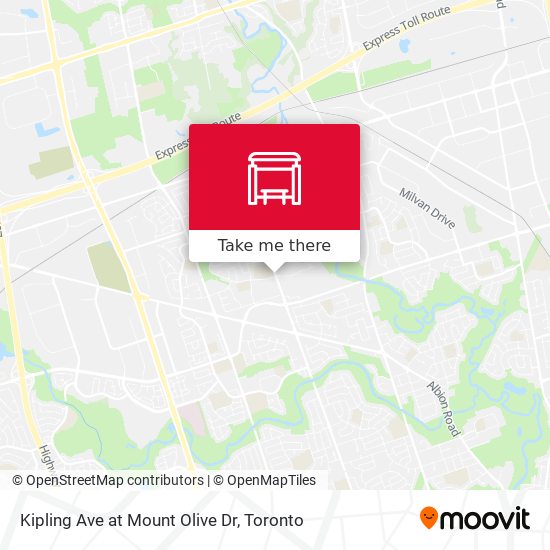 Kipling Ave at Mount Olive Dr plan
