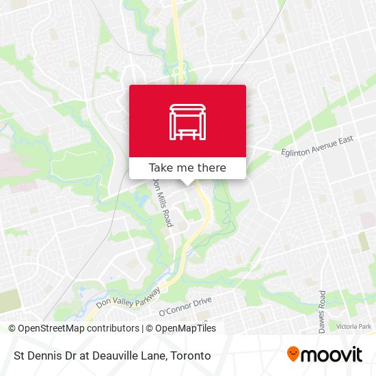 St Dennis Dr at Deauville Lane map