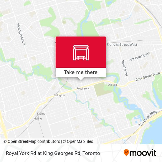 Royal York Rd at King Georges Rd map