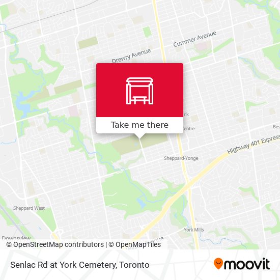Senlac Rd at York Cemetery plan