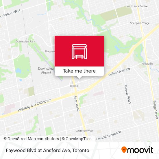 Faywood Blvd at Ansford Ave plan