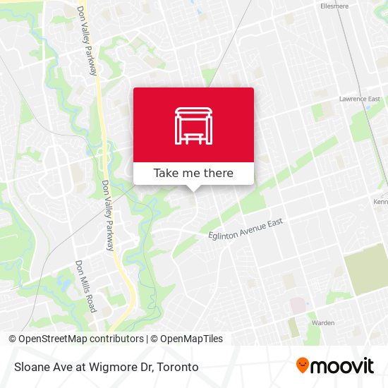 Sloane Ave at Wigmore Dr map